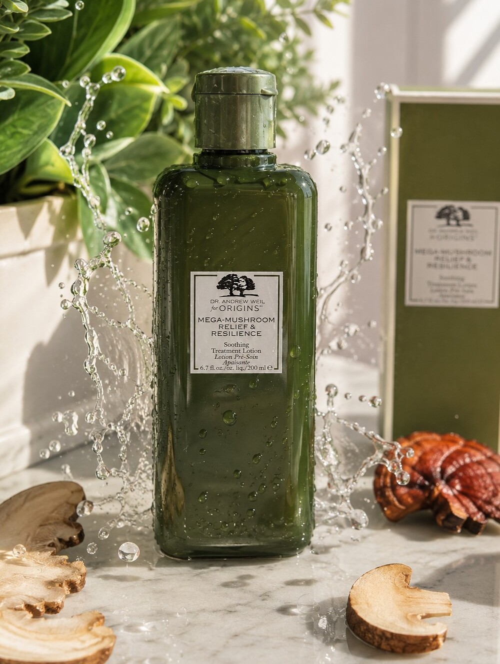 Mega-Mushroom Relief & Resilience Soothing Treatment Lotion - Olive Green